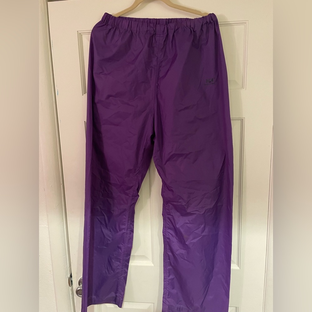 Helly Hansen purple rain pant